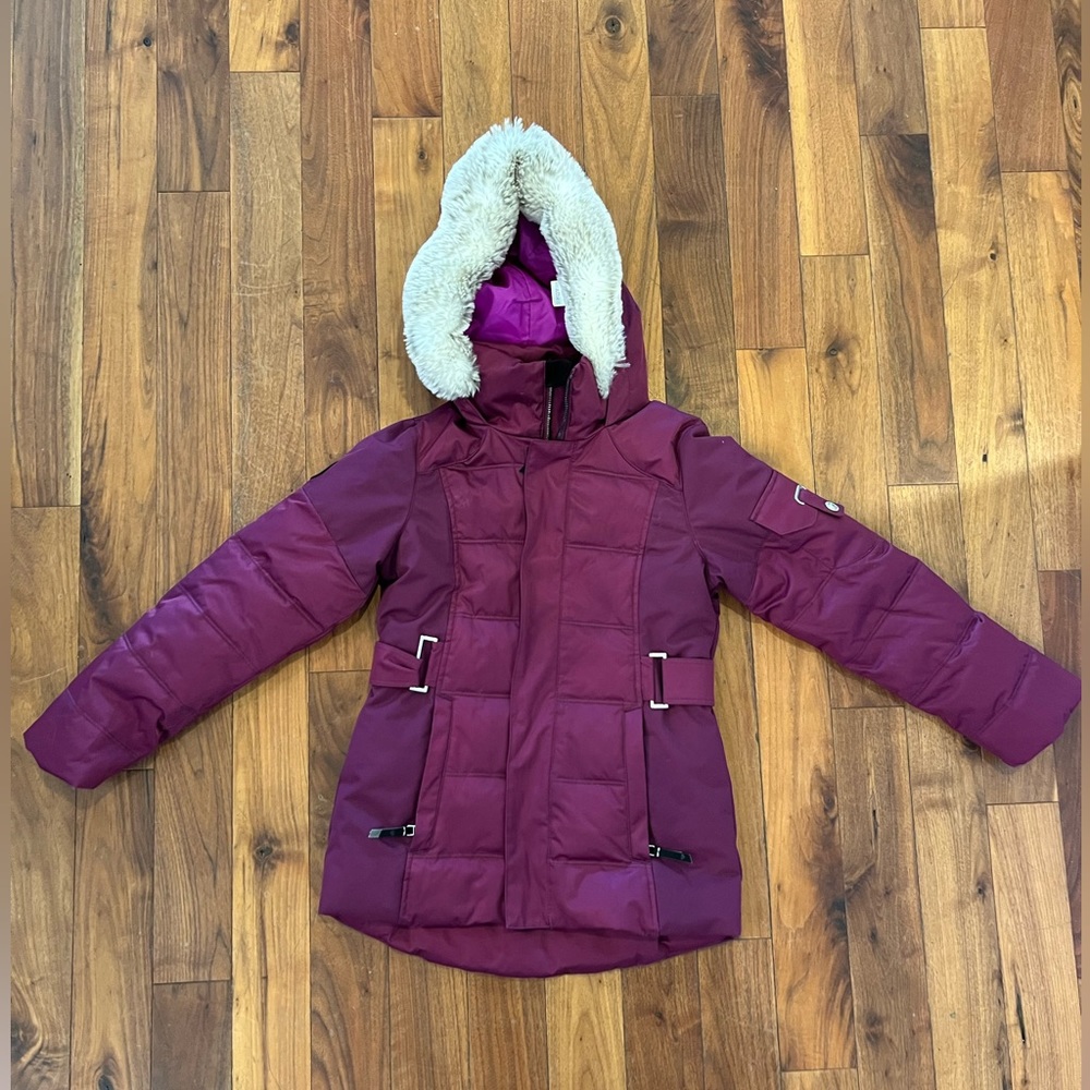 Obermeyer snow/ ski jacket with fur lined hood